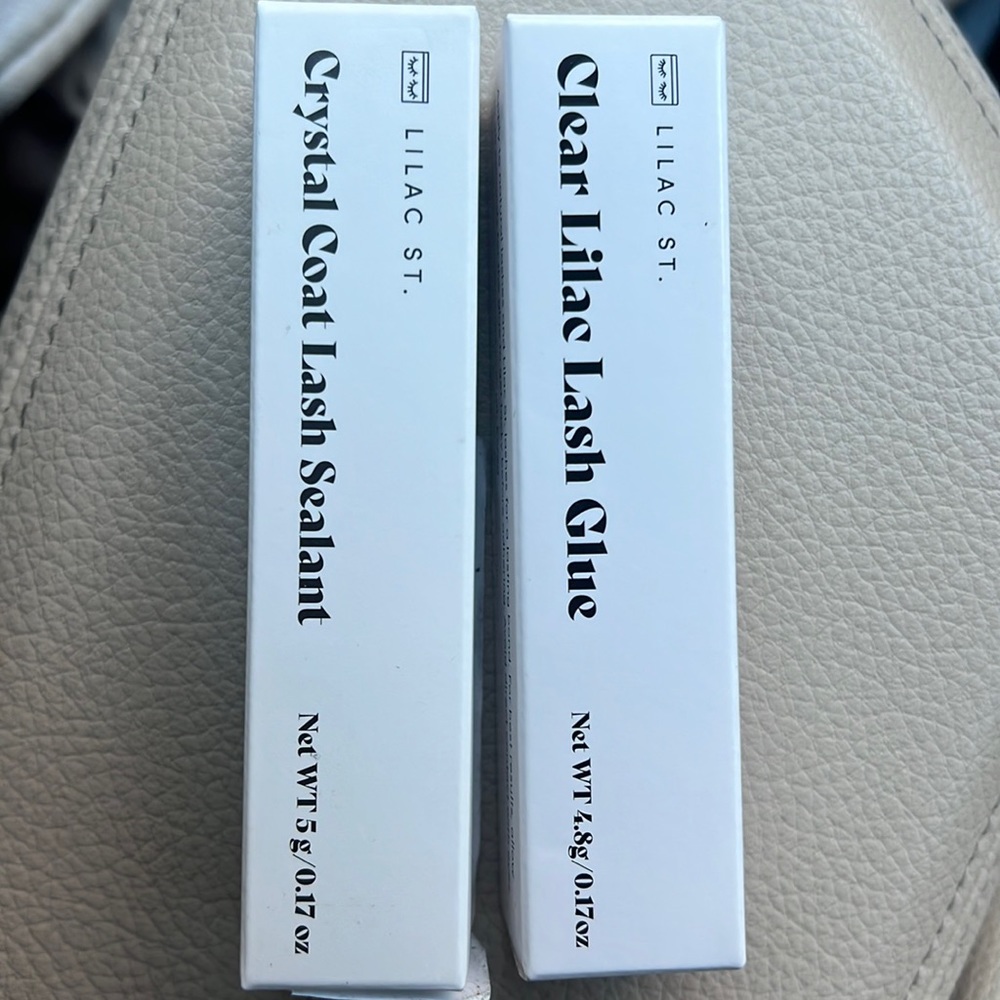 Lilac Street Clear Lash Glue and Lash Sealant
